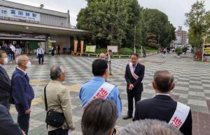 地域安全啓発運動様子