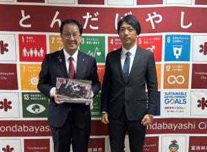 (株)ベビーフェイス会長他と面会