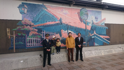 近鉄富田林駅ミューラル①