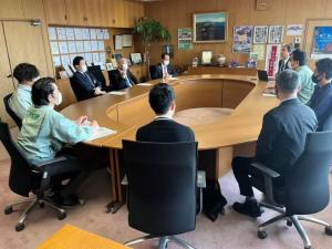 能登半島地震緊急派遣職員見送りと報告